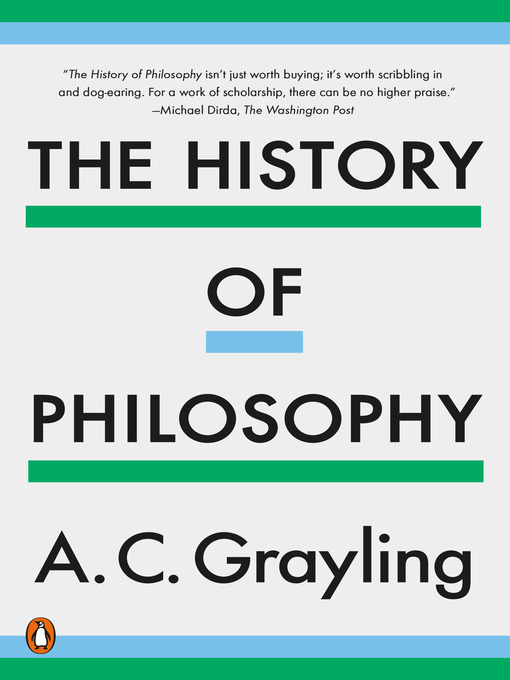 Title details for The History of Philosophy by A. C. Grayling - Available